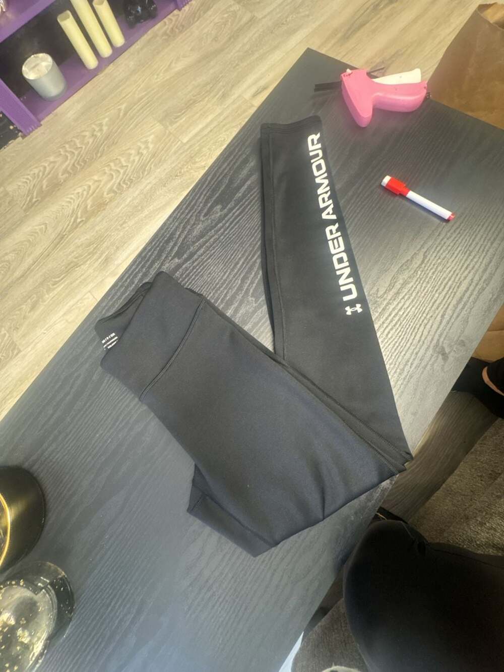 Under Armour ColdGear Leggings Size S Black Compression Workout Pants